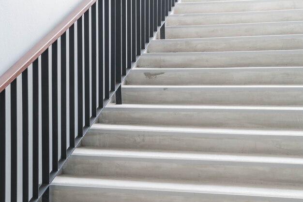 Abstrakte moderne Beton Treppe