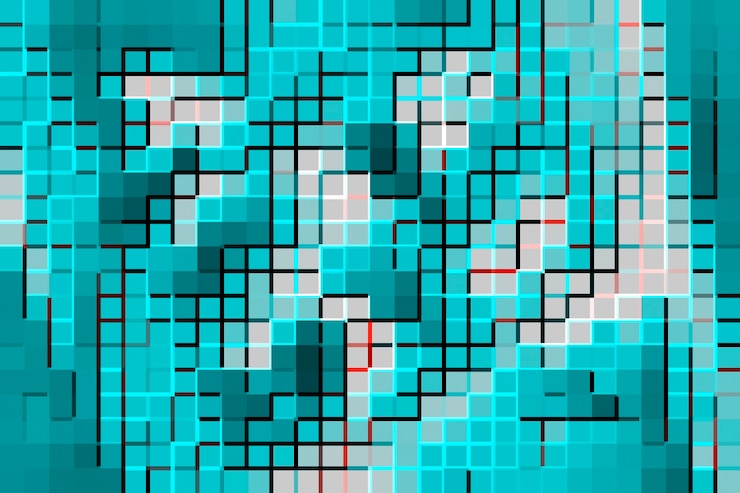 Kostenlose Foto abstrakte mosaik-fliesen hintergrund