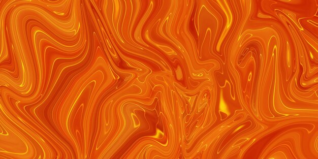 Abstrakte orangefarbene Acrylhintergrundbeschaffenheit mit Marmormuster