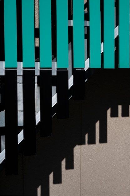 Abstrakte Stadtgebäudeschatten