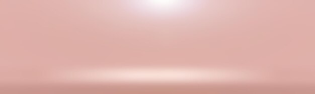 Abstrakte Unschärfe des pastellfarbenen, schönen Pfirsichrosa-Farbhimmels mit warmem Tonhintergrund für Design als Banner-Diashow oder andere
