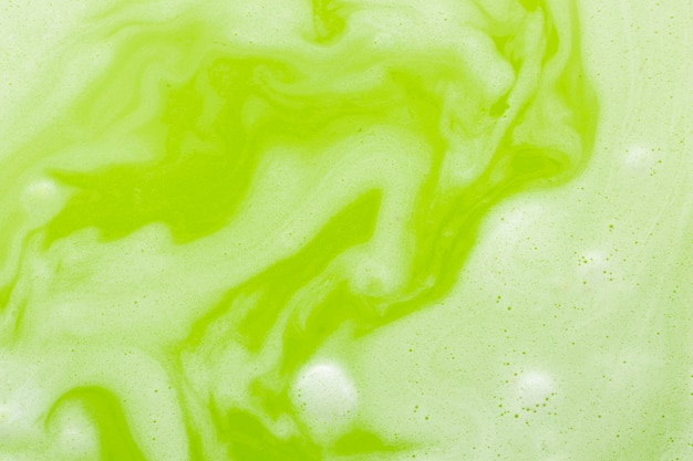 Abstrakte Wellen in grüner Farbe