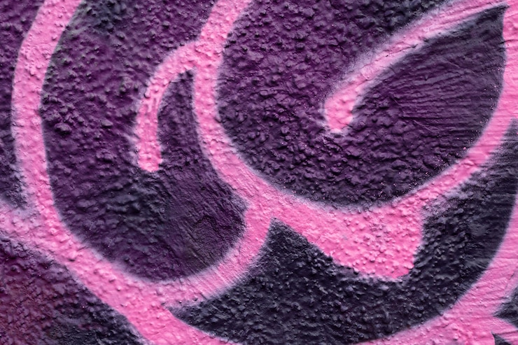 Kostenlose Foto abstrakter bunter wandgraffitihintergrund