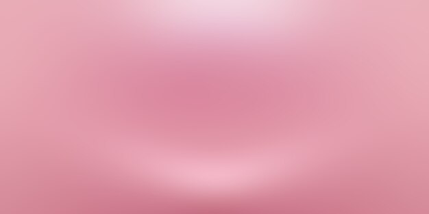 Abstrakter leerer glatter hellrosa Studioraumhintergrund, Verwendung als Montage für Produktpräsentation, Banner, Vorlage.