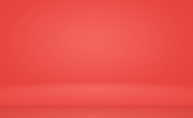 Abstrakter Luxus weicher roter Hintergrund Valentinsgruß-Layout-Design, Studio, Zimmer, Web-Vorlage, Geschäftsbericht mit glatter Kreisgradientenfarbe.