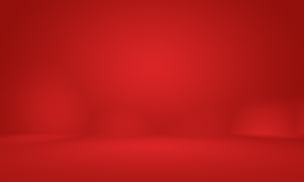 Abstrakter Luxus weicher roter Hintergrund Weihnachten Valentines Layout-Design, Studio, Zimmer, Web-Vorlage, Geschäftsbericht mit glatter Kreisverlaufsfarbe