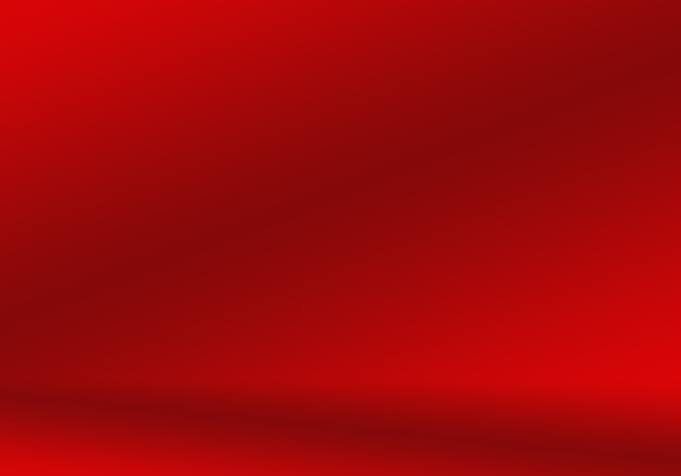 Abstrakter Luxus weicher roter Hintergrund Weihnachten Valentines Layout-Design, Studio, Zimmer, Web-Vorlage, Geschäftsbericht mit glatter Kreisverlaufsfarbe.