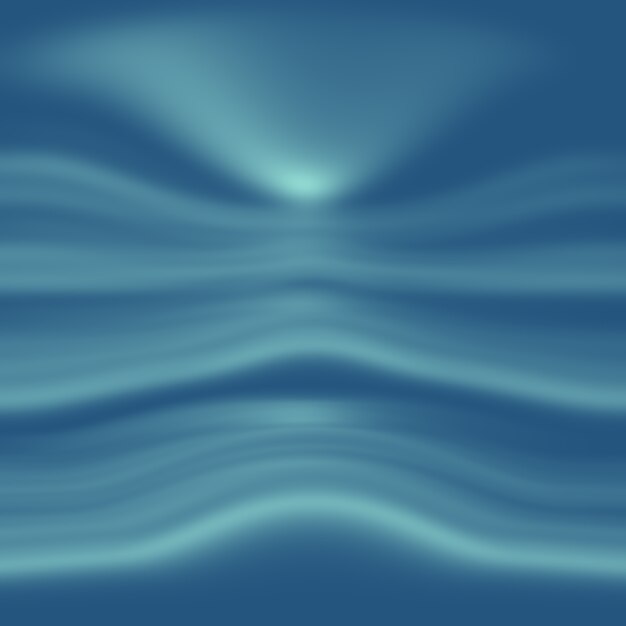 Abstrakter Luxusgradient Blauer Hintergrund. Glattes Dunkelblau mit schwarzer Vignette Studio Banner.