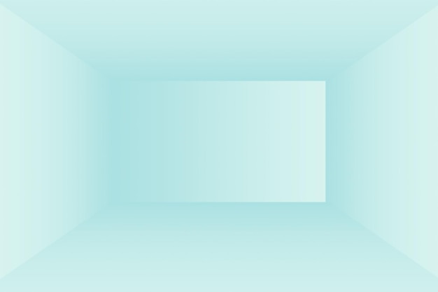 Abstrakter Luxusverlauf blauer Hintergrund glatt dunkelblau mit schwarzem Vignette Studio Banner