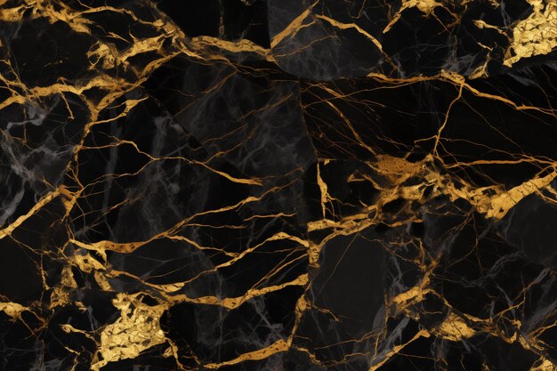 Abstrakter Marmor schwarzer und goldener Hintergrund