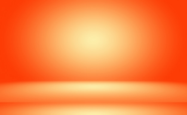 Abstrakter orange hintergrundplan designstudioroom web template geschäftsbericht mit glattem kreis g...