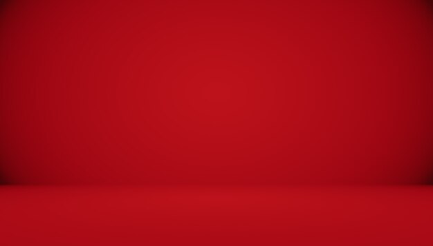 Abstrakter roter Hintergrund Weihnachten Valentines Layout-Design, Studio, Zimmer, Web-Vorlage, Geschäftsbericht mit glatter Kreisverlaufsfarbe