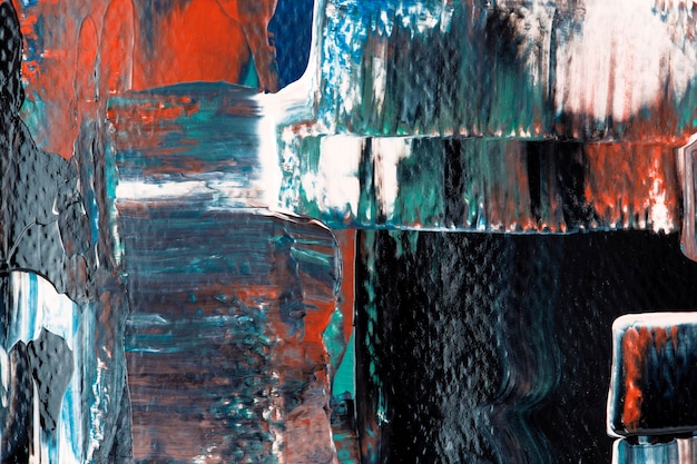 Abstrakter Tapetenhintergrund, strukturierte Acrylfarbe mit Mischfarben