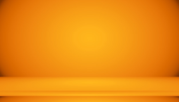 Abstraktes glattes orange Hintergrund-Layout-Design, Studio, Raum, Web-Vorlage, Geschäftsbericht mit glatter Kreisverlaufsfarbe.