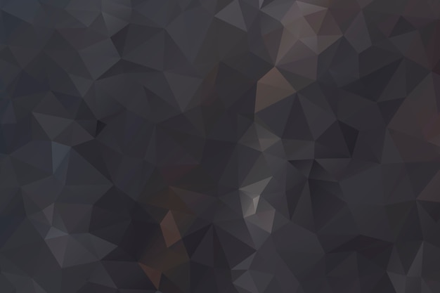 Abstraktes Hintergrunddesign des schwarzen Polygons