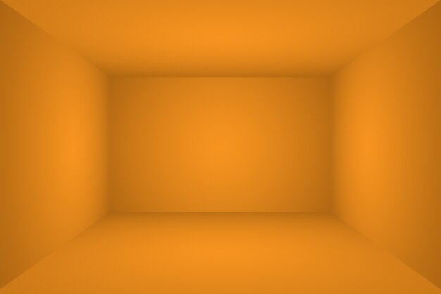 Abstraktes orangefarbenes Hintergrund-Layout-Design, Studio, Zimmer, Web-Vorlage, Geschäftsbericht mit glatter Kreisgradientenfarbe.