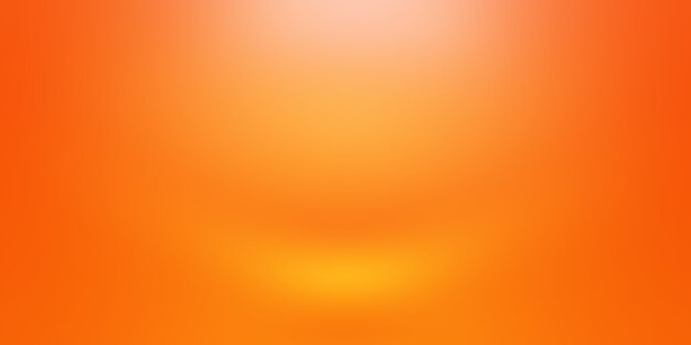 Abstraktes orangefarbenes Hintergrund-Layout-Design, Studio, Zimmer, Web-Vorlage, Geschäftsbericht mit glatter Kreisverlaufsfarbe.
