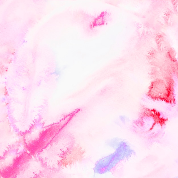 Abstraktes rosa Aquarell gebürsteter Beschaffenheitshintergrund