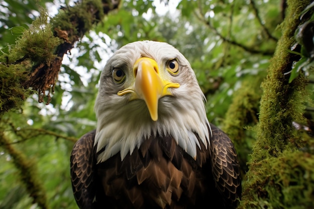 Kostenloses Foto adler nahaufnahme porträt