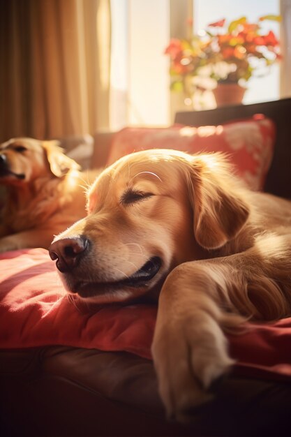 Ai erzeugt vom Labrador Retriever Hund