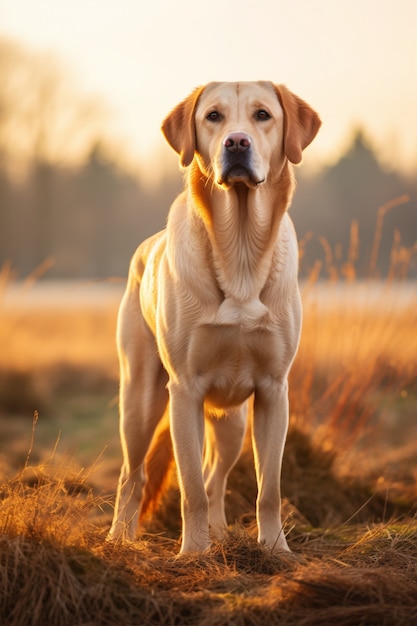 Kostenloses Foto ai erzeugt vom labrador retriever hund