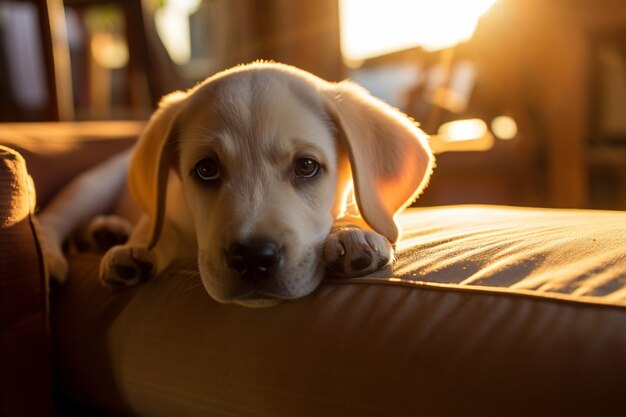 Ai erzeugt vom Labrador Retriever Hund