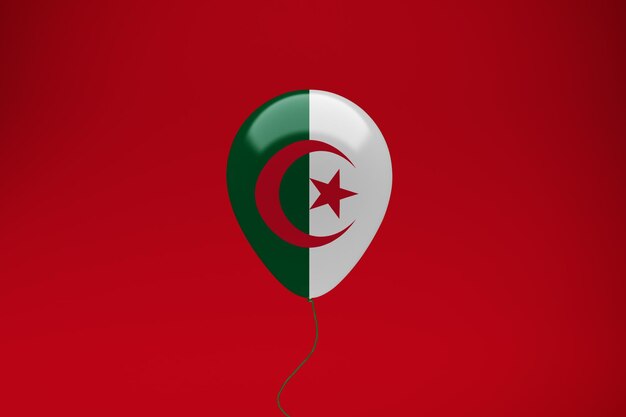 Algerien-Ballon