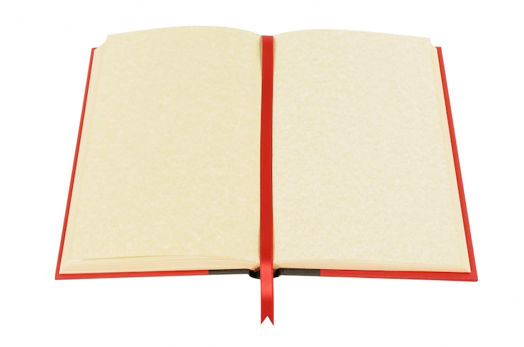 Kostenlose Foto alte leere offenes buch