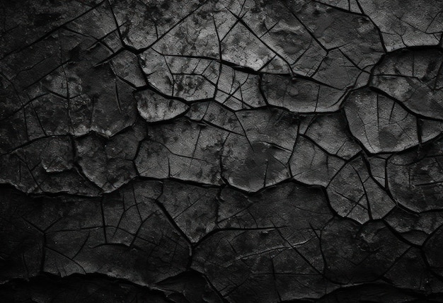 Alter schwarzer Betonhintergrund, Grunge-Textur, dunkle Tapete, Tafel, Betonwand, Ai G