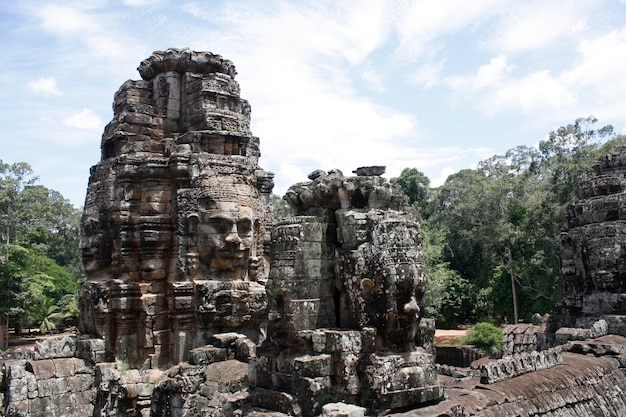 Anckor Paläste, Siem Reap, Camboda. Schönes Paradies.