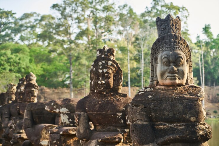 Kostenlose Foto angkor wat tempel
