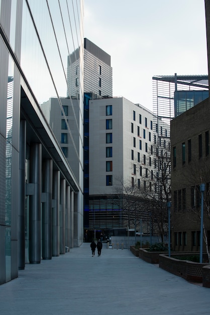 Ansicht der Gebäudearchitektur in London City