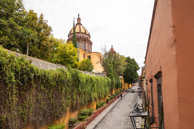 Ansicht der mexikanischen Architektur und Kultur