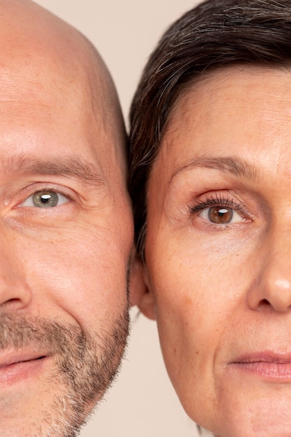 Kostenloses Foto anti-aging-schönheitsbehandlung