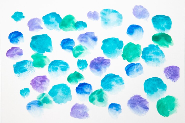 Kostenlose Foto aquarell elemente design hautnah