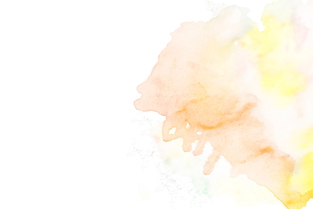 Aquarelle auf weißem Hintergrund