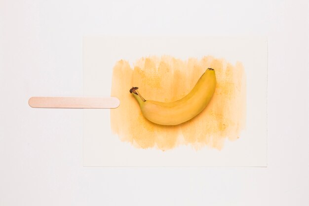 Aquarelleis mit Banane