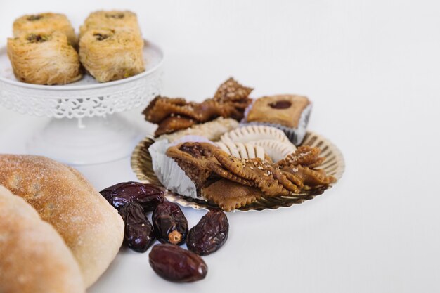 Arabische Nahrungsmittelzusammensetzung für Ramadan