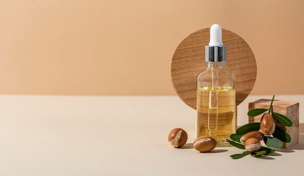 Argan-Produktsortiment von vorne