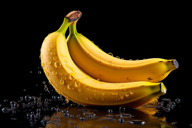 Arrangement für frische rohe Bananen