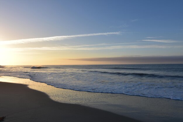 Atemberaubende Aussicht auf das ruhige Wasser in Santa Barbara