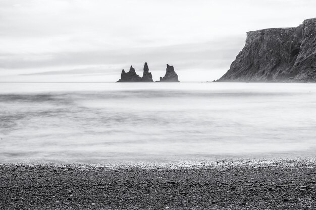 Aufnahme vom Reynisfjara Beach in Vik, Island