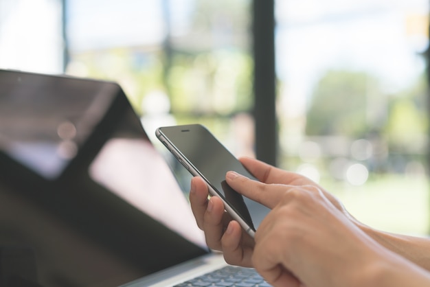 Ausrüstung Touchscreen leer Computer niemand