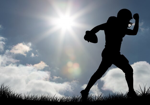 ausschneiden Sonne verärgert Sportführer