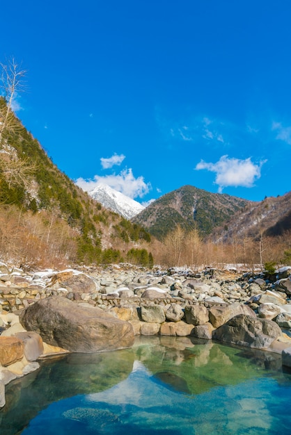 Kostenloses Foto außen onsen, japan