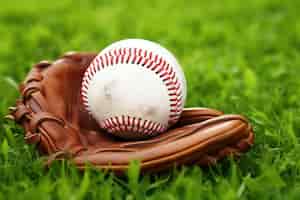 Kostenloses Foto aussicht auf einen baseballball