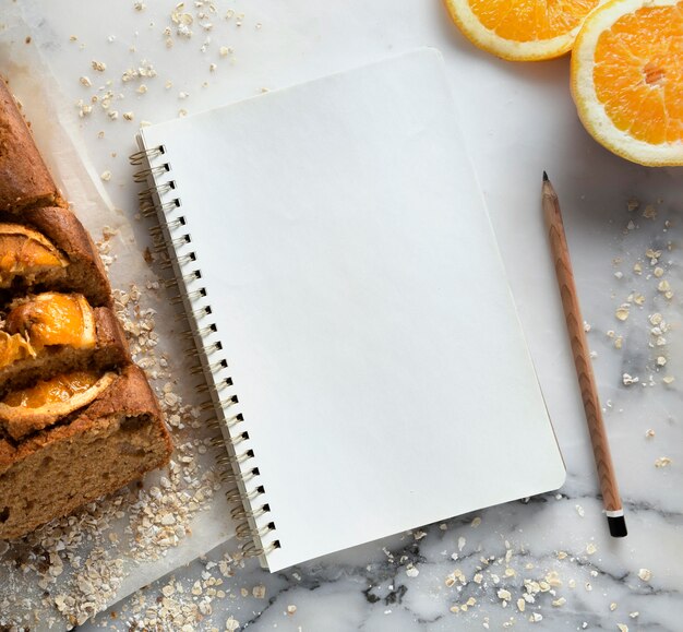 Auswahl an leckeren gesunden Rezepten mit Orangen