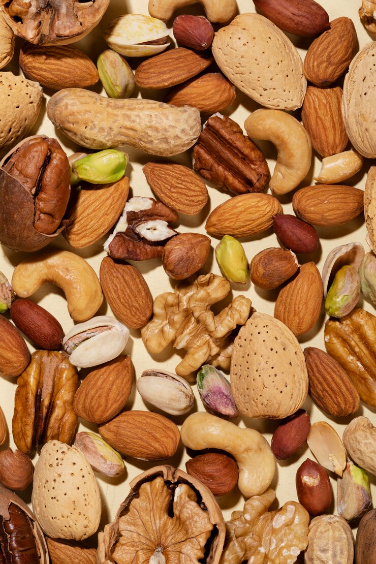 Kostenlose Foto auswahl an leckeren gesunden snacks