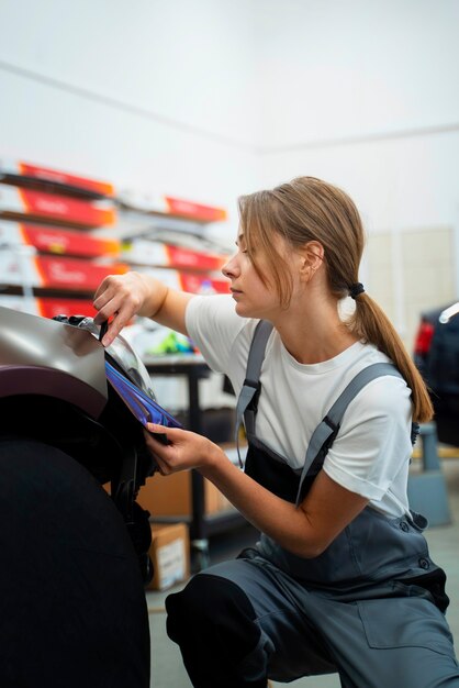 Auto-Service-Salon für die Verpackung von Autos