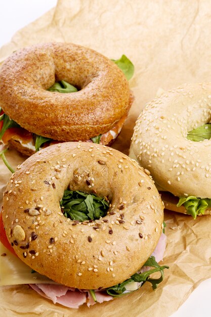 Bagel-Sandwich